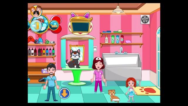 My Town World - Mega Doll City - Which is the perfect My Town Play with Dog or Cat ?? смотреть онлайн