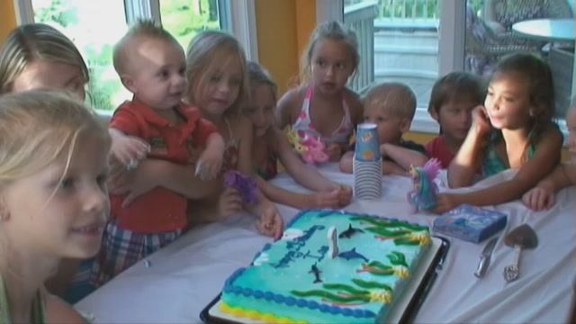 Деньрожденный торт