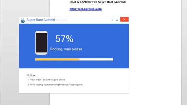 Root GT5830i with Super Root Android смотреть онлайн