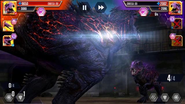 NO MODS BATTLE BOSS VS BOSS | JURASSIC WORLD THE GAME смотреть онлайн