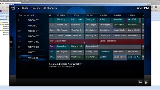 Live TV with guide from Android Box as a TV server смотреть онлайн