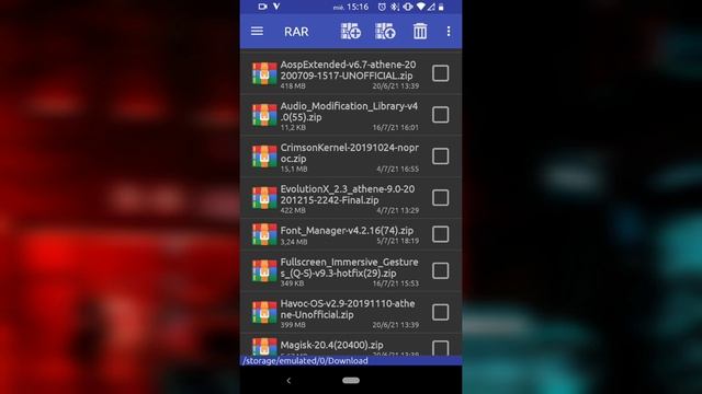 Descomprimir archivos RAR y ZIP (ANDROID) 🗂️ смотреть онлайн