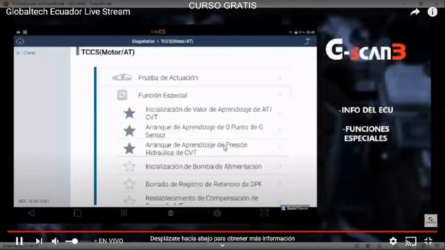 Gscan 3 Uso y funciones смотреть онлайн