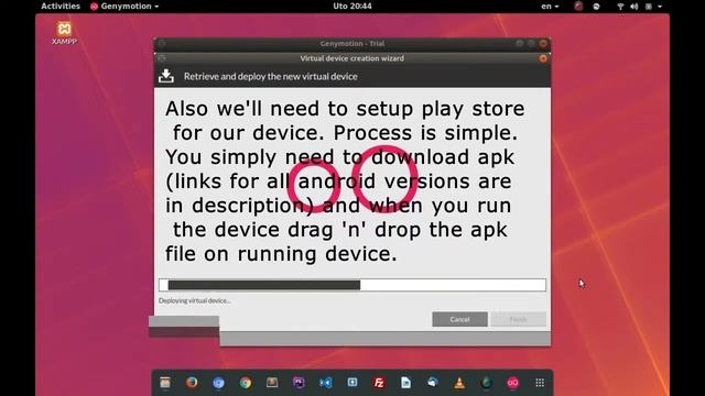 Run android apps on Linux | With Genymotion смотреть онлайн
