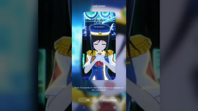 Love Live! videos as lockscreen wallpaper. Android смотреть онлайн