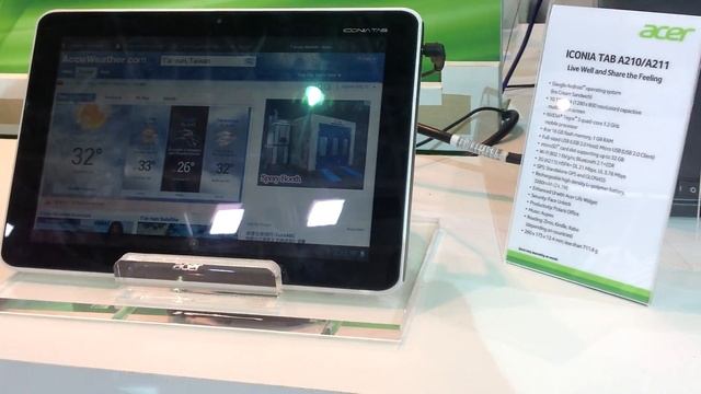 Acer Iconia Tab A210/A211 смотреть онлайн