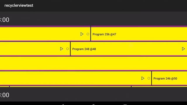 EPG Grid with RecyclerView and custom LayoutManager смотреть онлайн