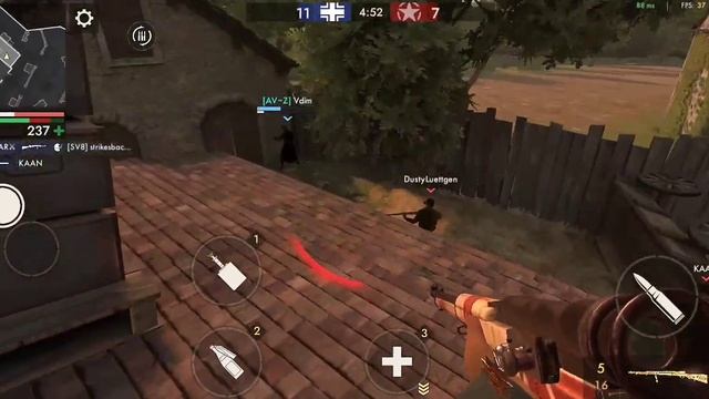 World war Heroes 🇦🇿BAKU Clan🇹🇷 android gameplay✅️ Type 997 kills🎯 смотреть онлайн