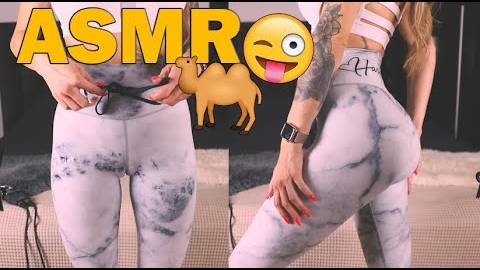 ASMR Amy TIGHT LEGGINGS SCRATCHING смотреть онлайн