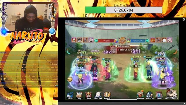 God Of Shinobi: Rebirth Live Stream смотреть онлайн