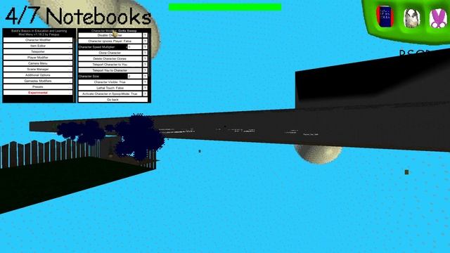 Baldi's Basics 1.4.3 - Messing Arround with the Mod Menu смотреть онлайн