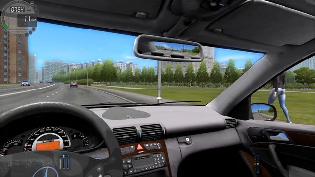 City Car Driving 1.5.1 Mercedes-Benz C32 AMG TrackIR 4 Pro смотреть онлайн