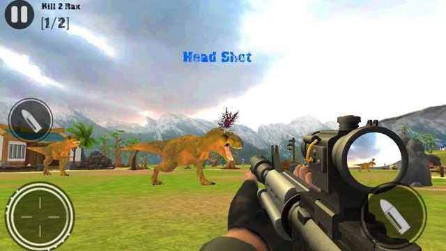 Wild Dinosaur Hunting Games Real hunter simulator Android Gameplay #2 смотреть онлайн
