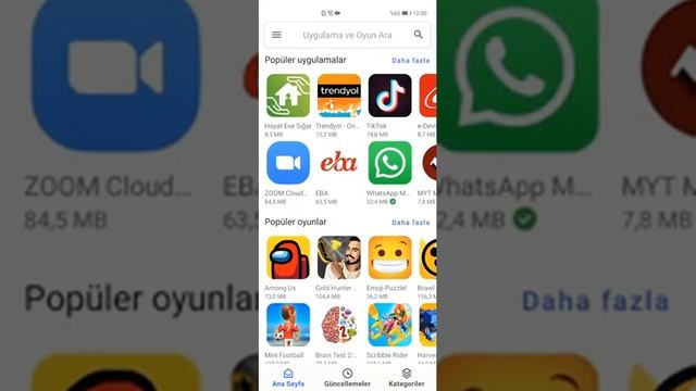 Aurora Store (Google Playstore Alternatifi)