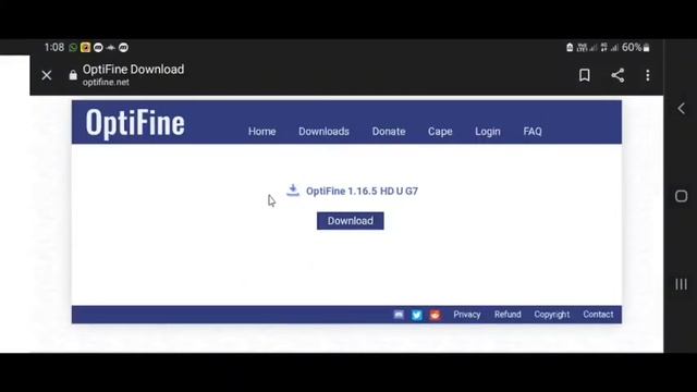 How to Install Optifine on PojavLauncher ( Minecraft 1.16.5 ) смотреть онлайн