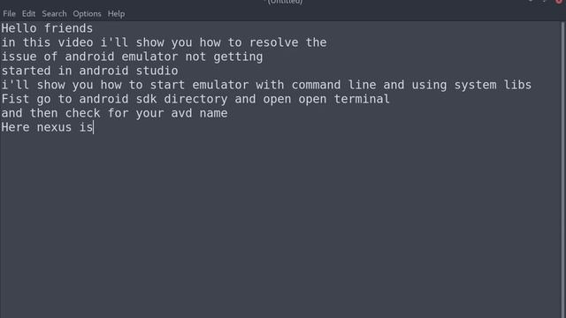 Android emulator not getting start fixed!! Linux смотреть онлайн