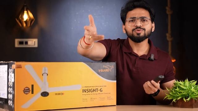 Smart Ceiling Fan 🔥 Remote Controlled | V-Guard Insight-G BLDC Fan 🚀 | Best BLDC Fan ⚡️ смотреть онлайн