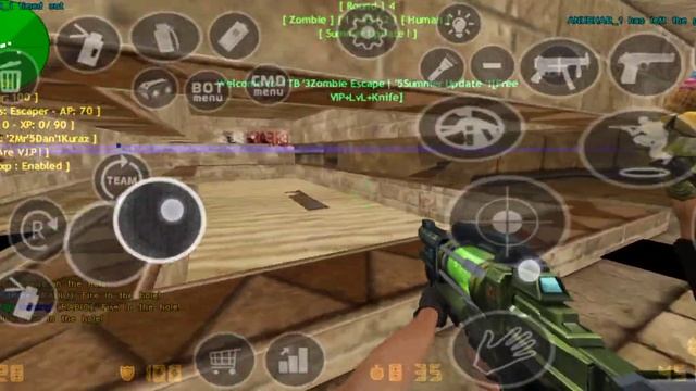 cs 1.6 Android - TB Zombie Escape| Summer Update [Free VIP+Lvl+Knife] | {map:ze_squid_game_egypt} смотреть онлайн
