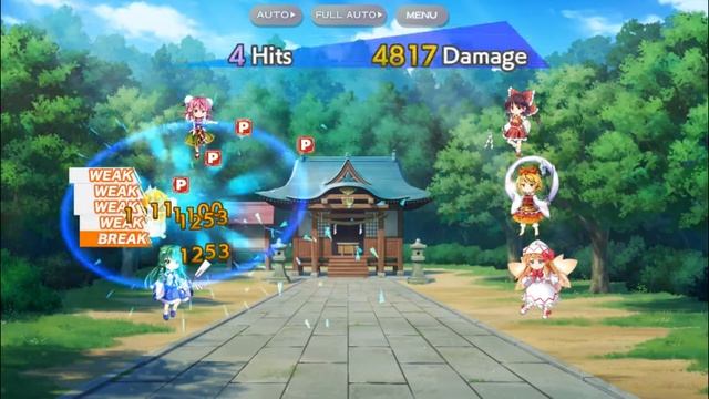 [Touhou LostWord] Mirror of Rebirth: Reimu Hakurei (LUNATIC MODE) смотреть онлайн