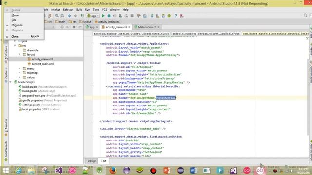 Android Search/Filter Ep.05 : Material ToolBar SearchBar - Show History смотреть онлайн