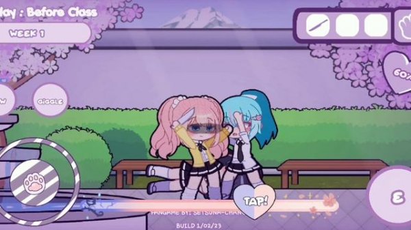 New Fan Game Yandere Simulator Android 2D // Setsuna And Daiki +DL