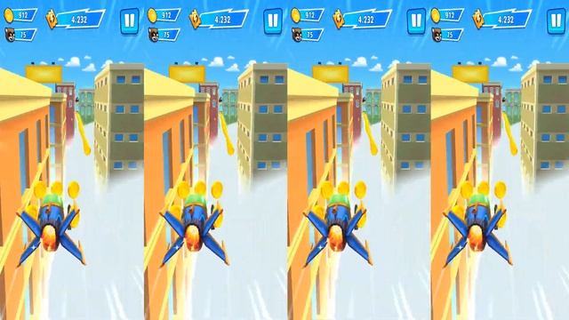 Talking Tom Hero Dash - Tom - 4 x - Walkthrough BOSS - Gameplay, Android - LILU смотреть онлайн
