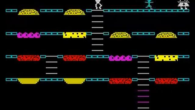 Mr. Wimpy Walkthrough, ZX Spectrum смотреть онлайн