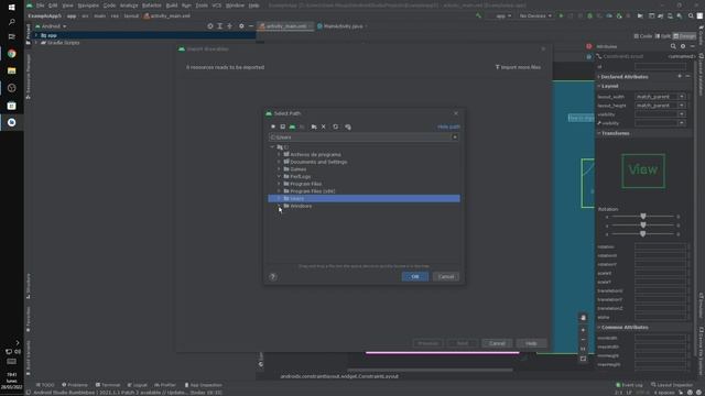 How to import a image in Android Studio смотреть онлайн