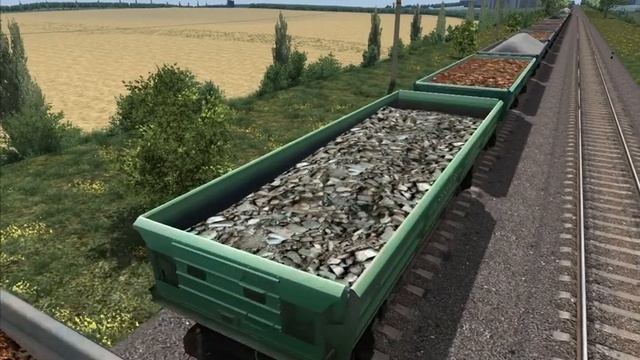 Train Simulator 2014 RU Dumpcar pre-final 75 variations! \ смотреть онлайн