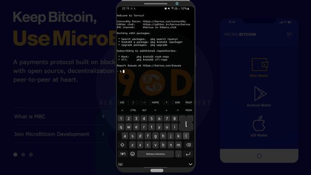 Cara Mudah Mining Microbitcoin Di Termux Android 2022 смотреть онлайн