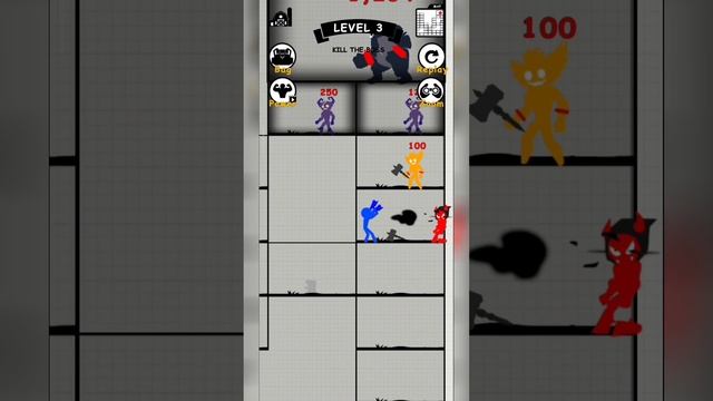 Stick Fight: Endless Battle | Level 1 to 5 смотреть онлайн