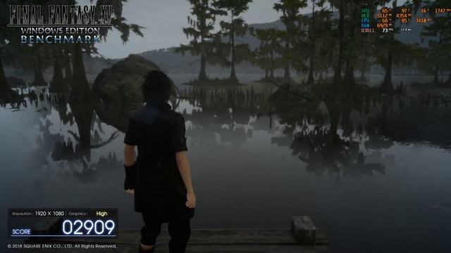 Final Fantasy XV Windows Edition Benchmark on MSI GT62VR 7RE FULL HD смотреть онлайн