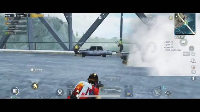 22 kills- Bridge camp so hard squad gameplay | Motorola one action | devil gaming смотреть онлайн