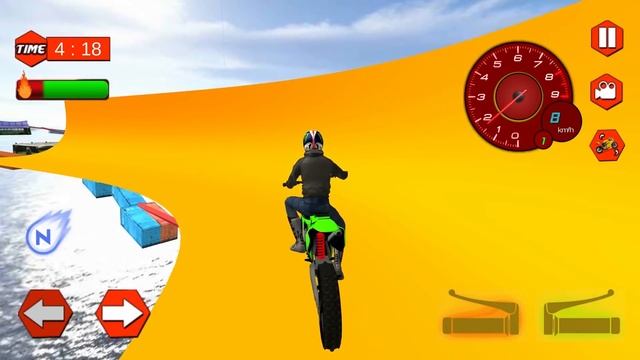 Extreme Bike Stunts Mania Android Gameplay #17 смотреть онлайн