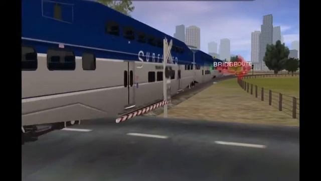 Trainz Driver 2 Amtrak Surfliner at crossing смотреть онлайн