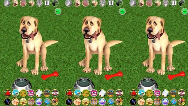 TALKING JOHN DOG - FUNNY DOG ** ANDROID GAMEPLAY FOR KIDS смотреть онлайн