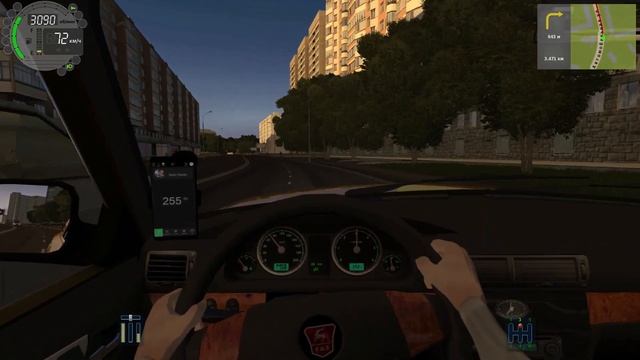 City Car Driving-НАСТАЛ ВЕЧЕР,ТАКСУЮ,В ГОРОДЕ,НА ГАЗ-31105,ВОЛЖАРИК НЕ ПОДВОДИТ. смотреть онлайн