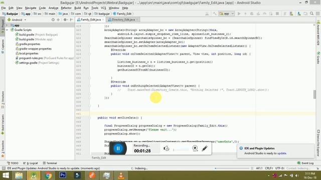 Error running app Default Activity not found | Android Studio смотреть онлайн