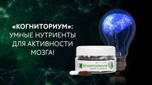 БАД «Когниториум» - умные нутриенты для работы мозга