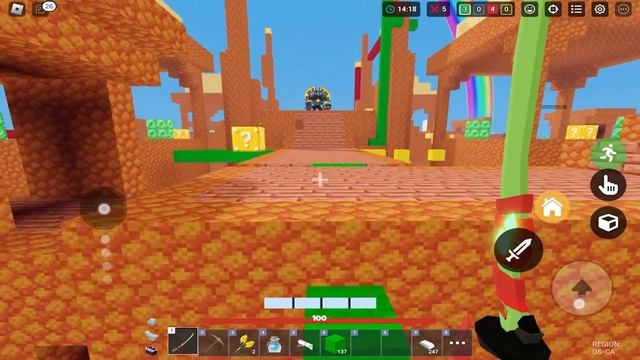 ROBLOX - Gameplay Part 10 - BED WARS I'm Survival #2 (iOS, Android) смотреть онлайн