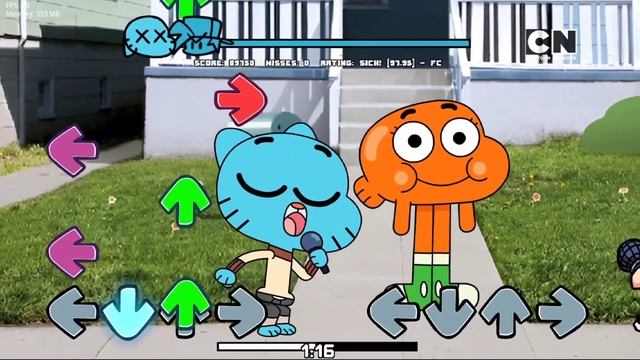 FNF: Gumball's Funky World! [Friday Night Funkin'] [Mods] Android Gameplay