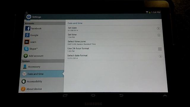 How To Set Date/Time On Tablet смотреть онлайн