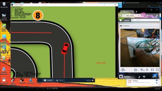Car Racing Game for PC and Android Using Arduino and Processing смотреть онлайн