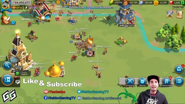 SO MANY FIELD FIGHTS! Lost Kingdom 70 on FIRE - Rise of Kingdoms смотреть онлайн