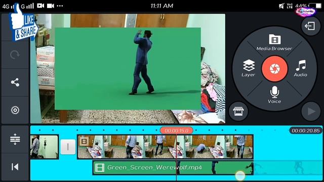 Kinemaster Editing #27/Warewolf Effect/Awesome Video Editing/Full Tutorial/Android Video Editing!!! смотреть онлайн