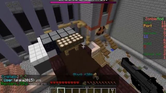 Minecraft ZombieMod (3) Cristalix смотреть онлайн