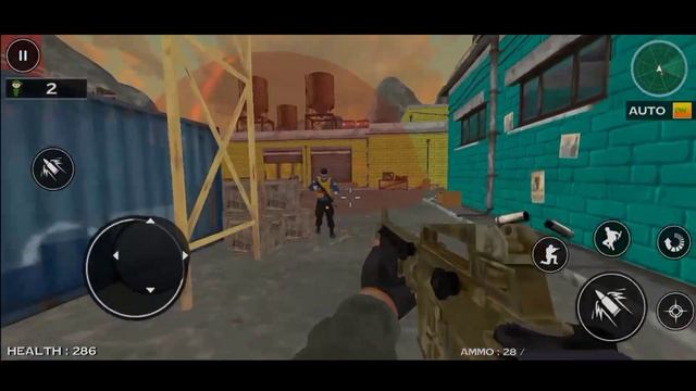 Commando Shooting 3D Gun Games : New Military Shutter Games Offline - Gameplay Android iOS смотреть онлайн