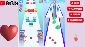 Jelly Run 2048 vs Ball Run 2048 Merge | All Levels Gameplay | Android, iOS | Satisfying Mobile Game