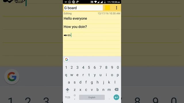 G board Google's keyboard смотреть онлайн