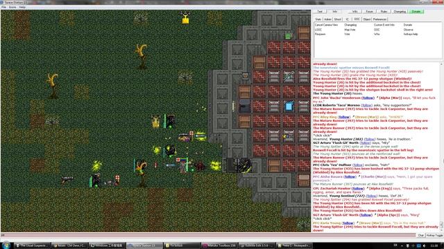 SS13 Colonial Marines: 3 Suvivors killing 3 T2s смотреть онлайн